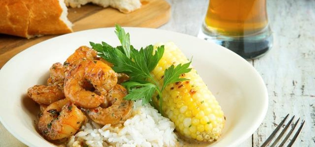 New Orleans "BBQ" Shrimp with Roasted Corn Recipe | SideChef