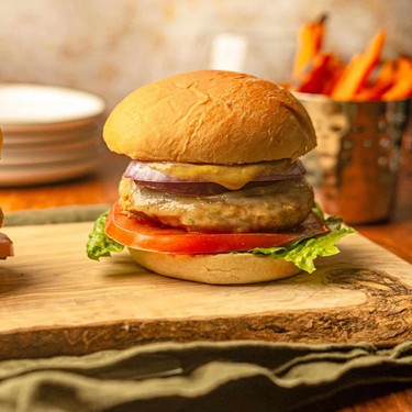 Healthy Chicken Burger Recipe | SideChef