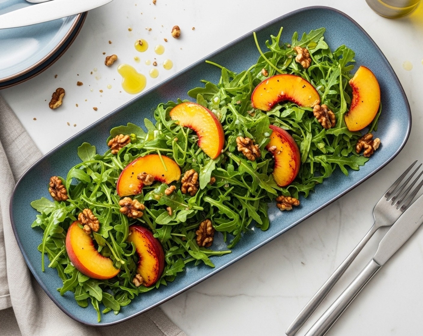 Grilled Peach Salad