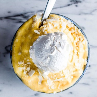 Creamy Tropical Vegan Banana Soft Serve Recipe | SideChef
