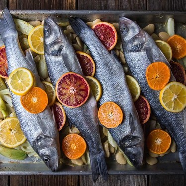 Citrus Fennel Whole Roasted Fish Recipe | SideChef