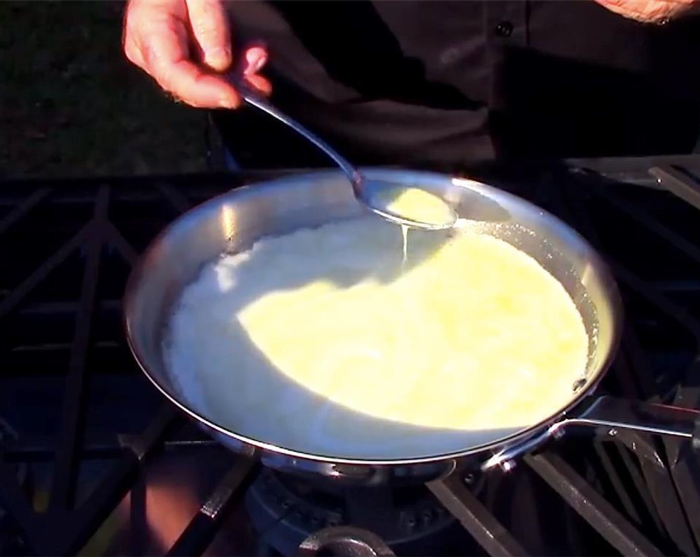 step 2 Once melted, let it similar for about a minute. Cut the fire off and let it settle. Make clarified butter by removing all the foam at the top.