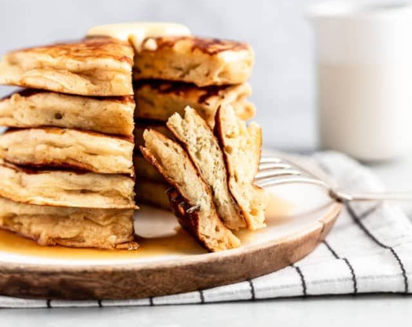 step 8 Serve with butter, warm maple syrup and any other favorite toppings. Enjoy!