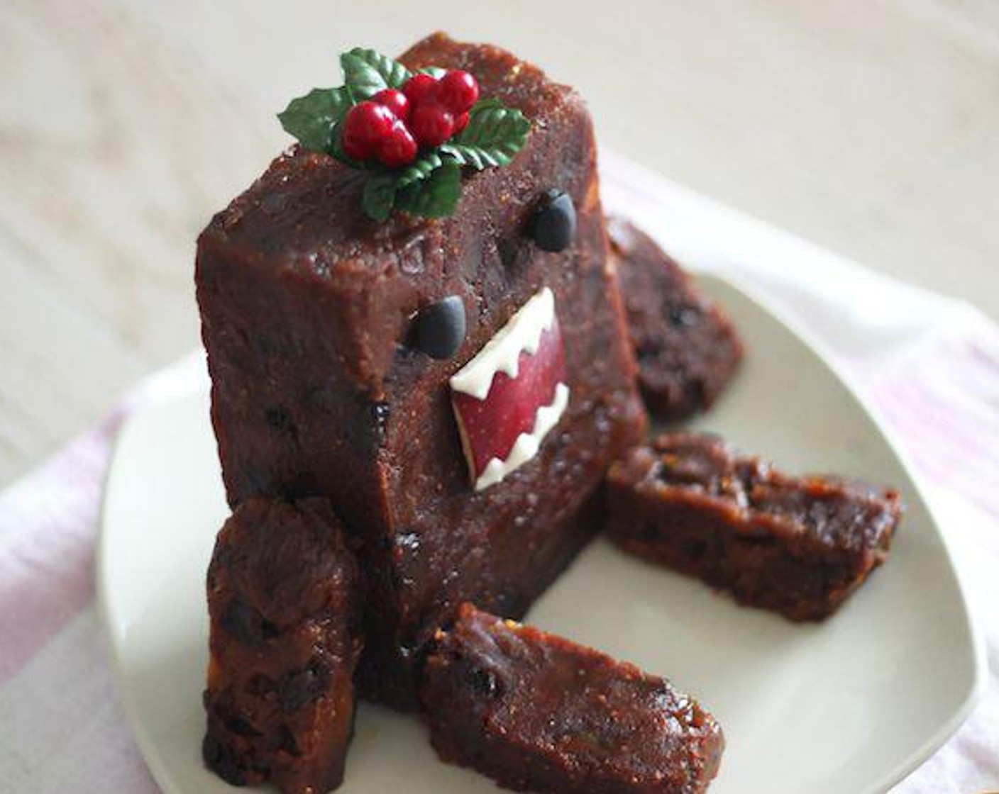 Domo Kun Christmas Pudding