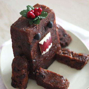 Domo Kun Christmas Pudding Recipe | SideChef