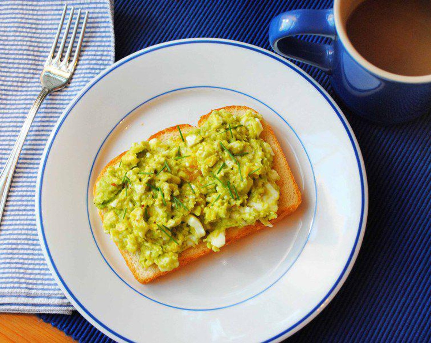 Avocado Egg Salad Toast