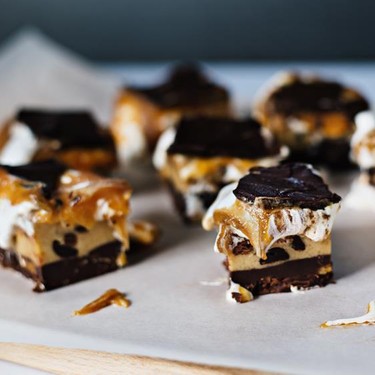 No Bake S'mores Shortbread Recipe | SideChef