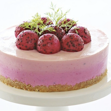 Red Dragon Fruit Cheesecake Recipe | SideChef