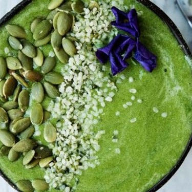 Power Me Green Smoothie Bowl Recipe | SideChef