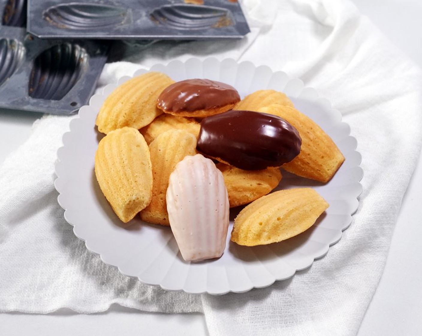 Mini Vanilla Madeleines