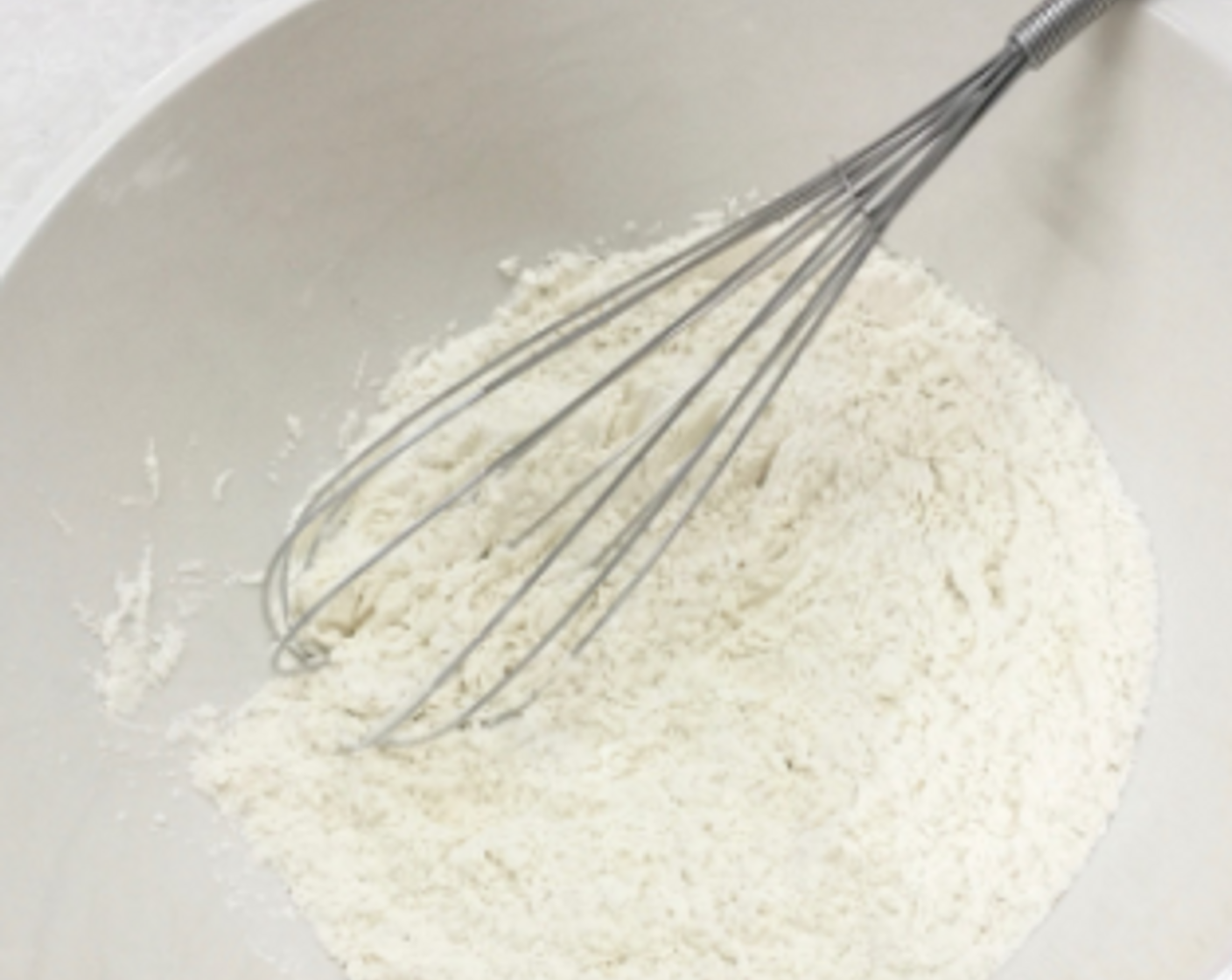 step 2 Start by making the butter pastry. Place the flour, salt and sugar in a large bowl. Whisk everything till well combined.