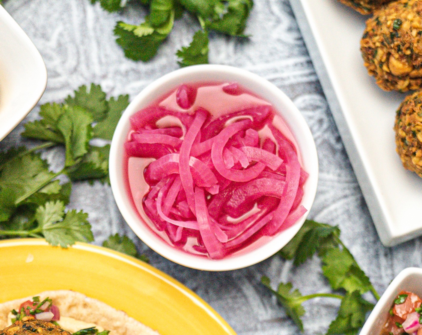 Quick and Healthy Red Pickled Onion