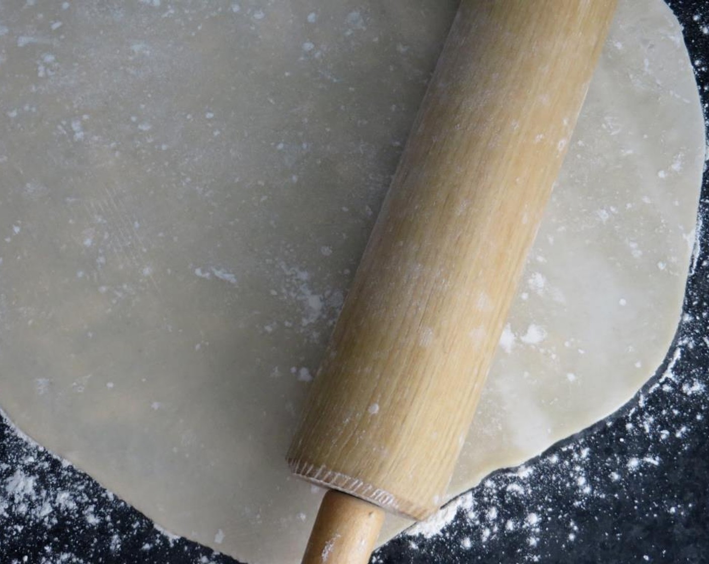 step 3 Roll out 9-inch Pie Crust (1) to fit 9" pie plate.