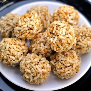 Pori Urundai (Puffed Rice Balls) Recipe | SideChef