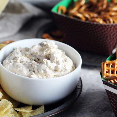 Sour Cream + Cheddar French Onion Dip Recipe | SideChef