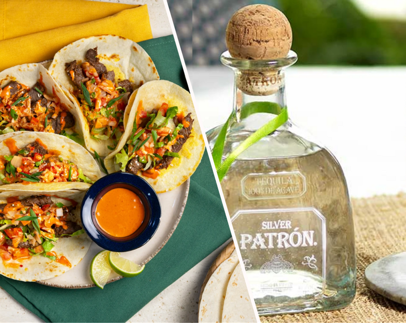 Korean Beef Tacos with Kimchi Pico de Gallo and Paloma Cocktail