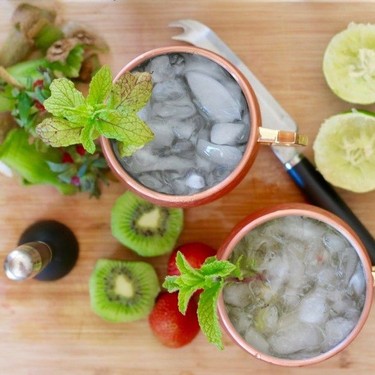 Gin Fresh Fruit Fizz Cocktail Recipe | SideChef