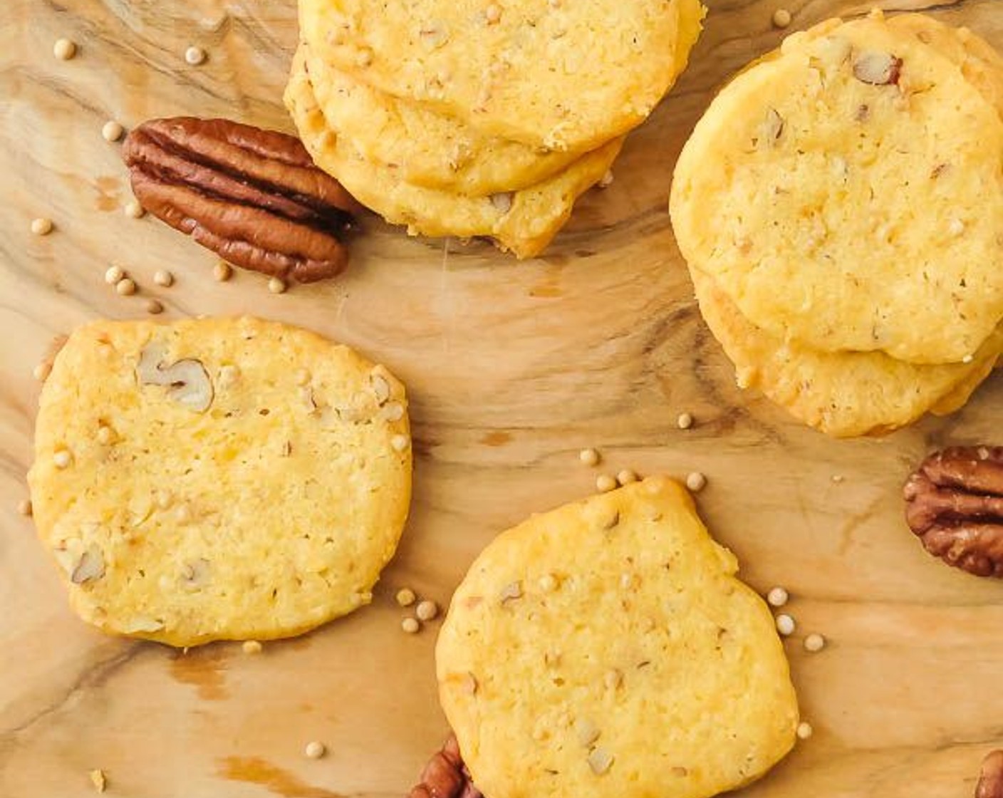 Pecan Cheddar Crackers