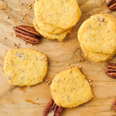 Pecan Cheddar Crackers Recipe | SideChef