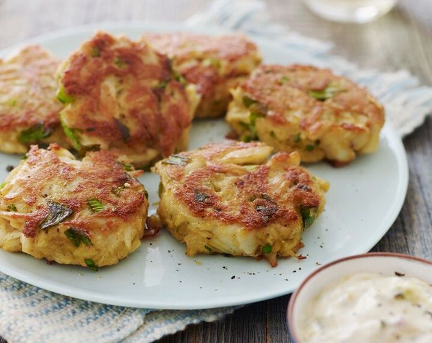 Maryland Crab Cakes with Quick Tartar Sauce