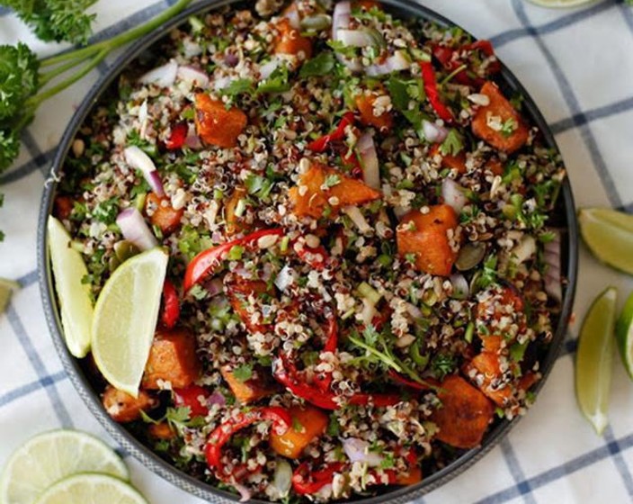 Quinoa Salad with Roasted Pumpkin  Recipe | SideChef
