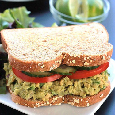 Chickpea Jalapeño Salad Sandwich Recipe | SideChef