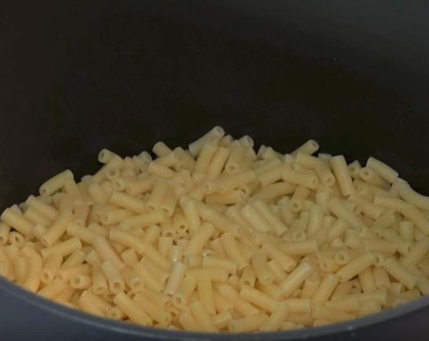 step 1 In a pot, cook Elbow Macaroni (3 cups) according to package directions. Set aside.