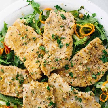 15 Minute Honey Mustard Pork Chops Recipe | SideChef