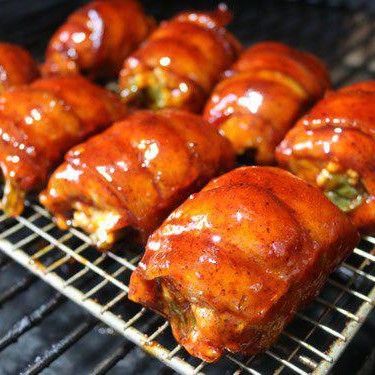 Bacon Wrapped Jalapeño Chicken Thighs Recipe | SideChef