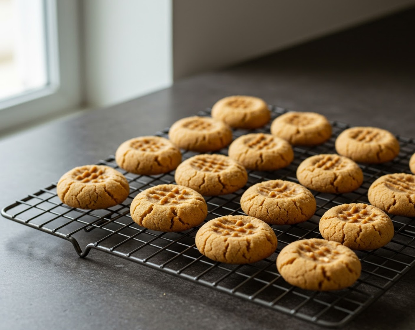 3 Ingredient Peanut Butter Cookies