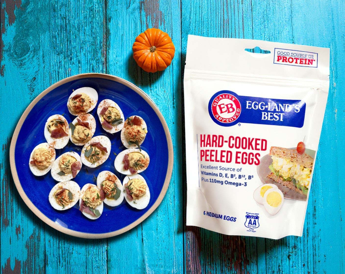 Hardy Holiday Deviled Eggs