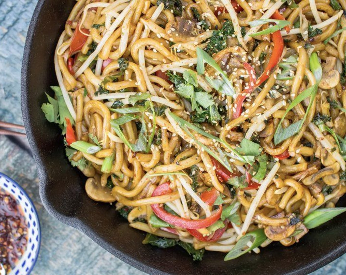 Stir-fried Udon Noodles