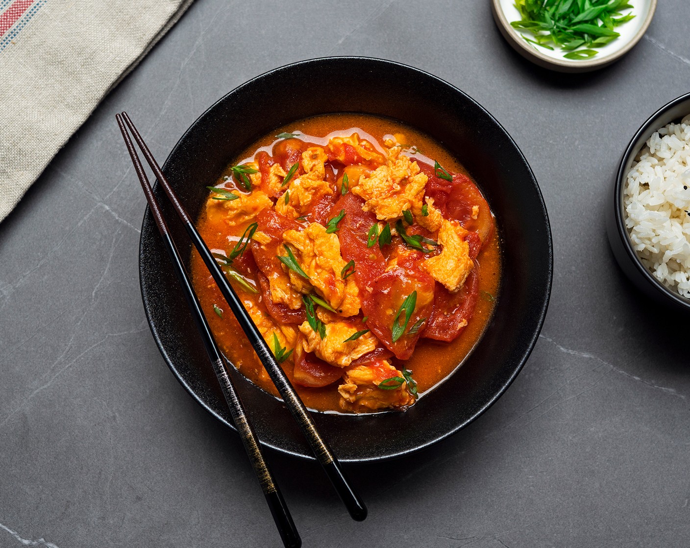 Stir-Fried Tomato and Scrambled Eggs