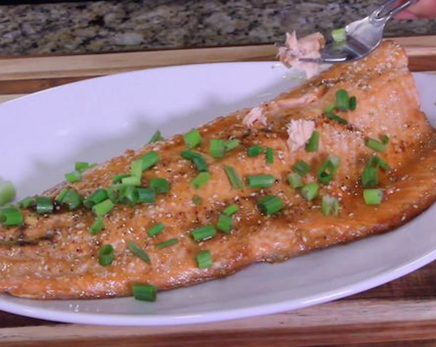 Toasted Sesame Ginger Salmon