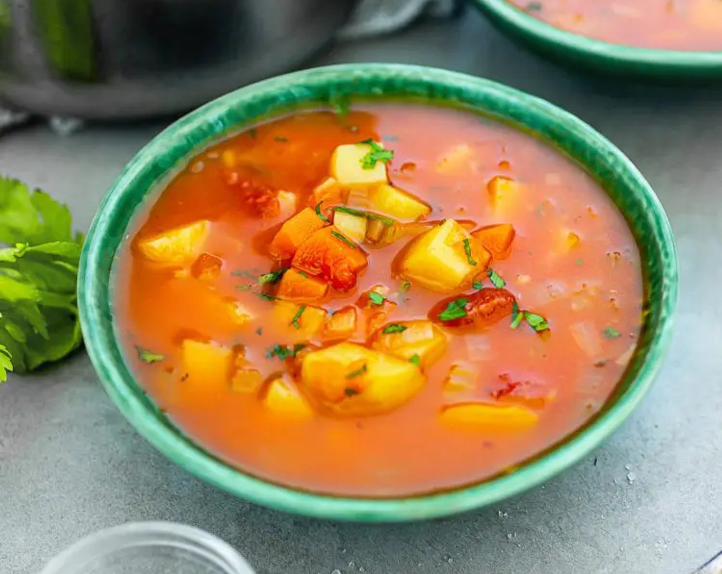 Lazy Chunky Mixed Vegetable Soup