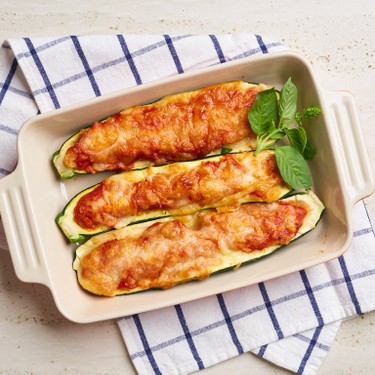 Chicken Parm Zucchini Boats Recipe | SideChef