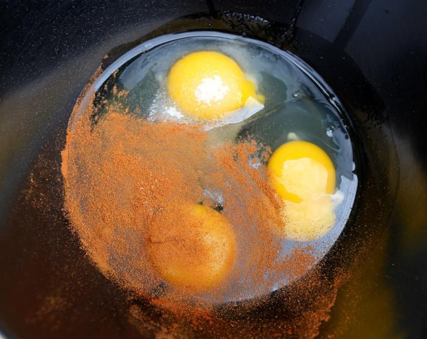 step 5 Whisk Eggs (3) with Whole Milk (1/2 cup), Ground Cinnamon (1 pinch) and Honey (1 Tbsp).