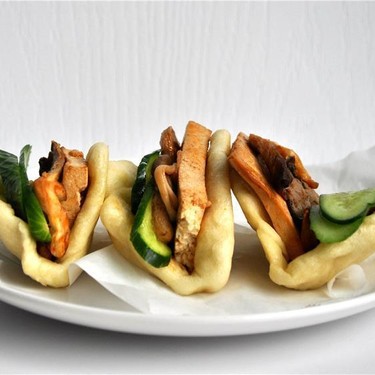 Tofu and Mushroom Steamed Buns (Bao) Recipe | SideChef