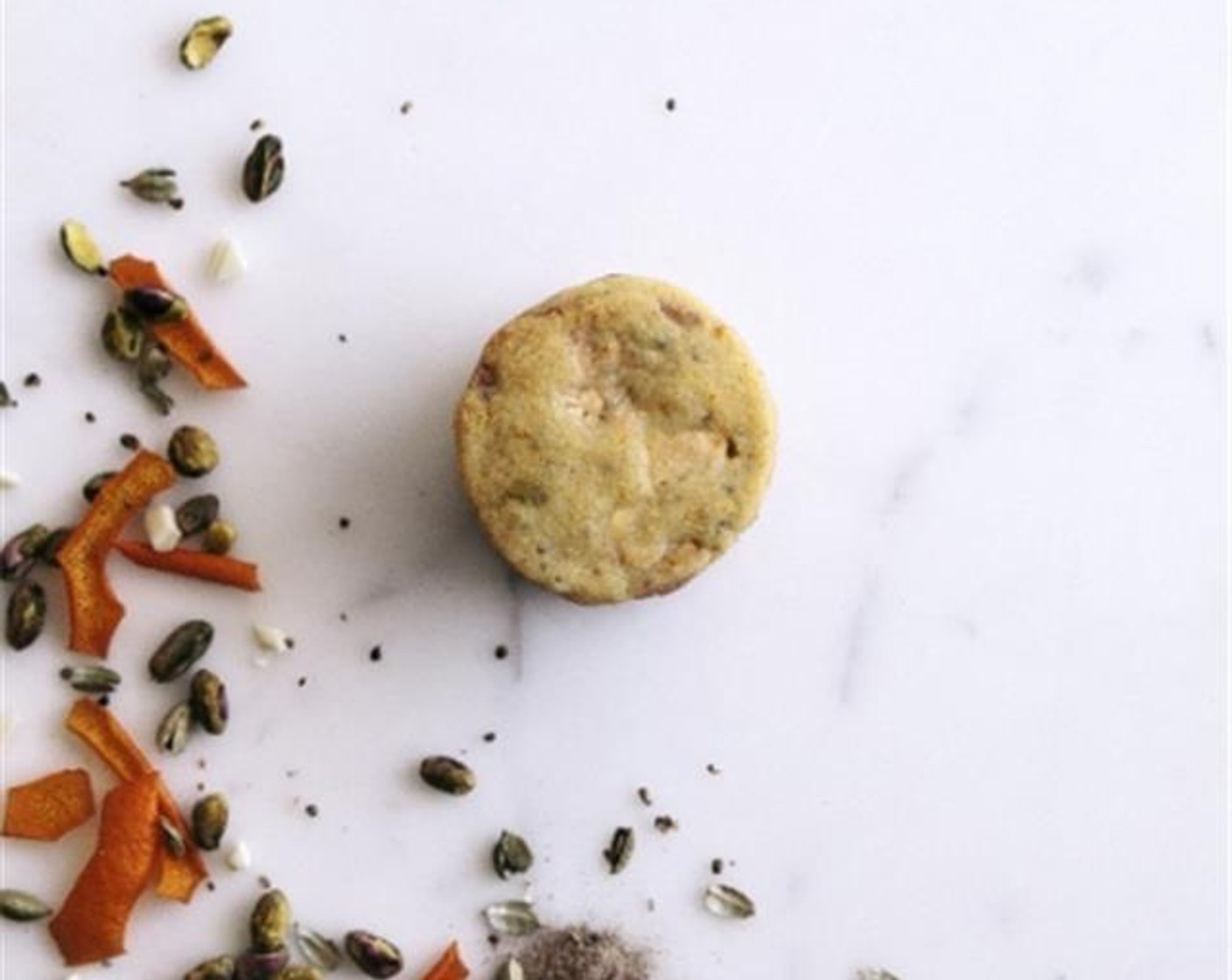 Orange, Pistachio & White Chocolate Shortbread