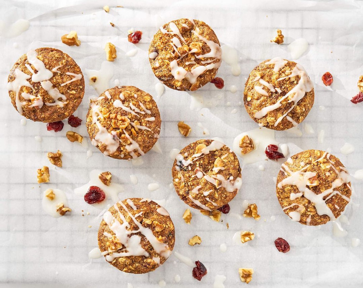 Cranberry Walnut Breakfast Muffins