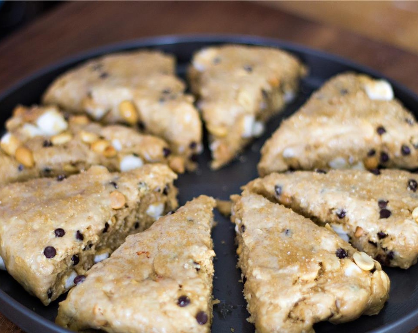 step 10 Brush the pieces with egg whites and sprinkle with Raw Cane Sugar (to taste).