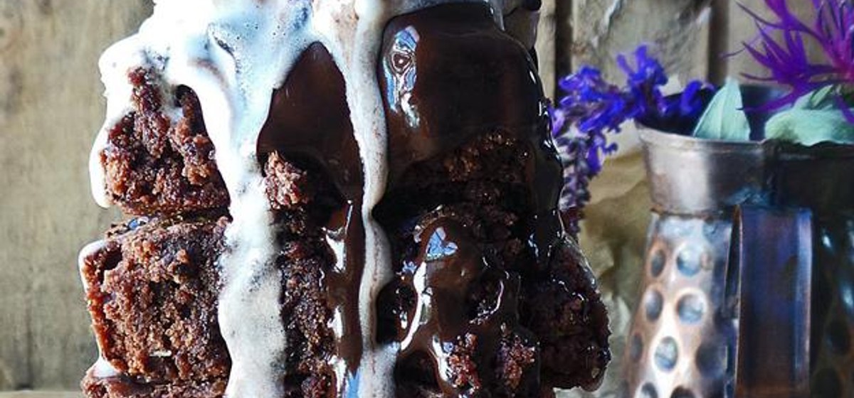 Chocolate Lavender Brownies Recipe | SideChef