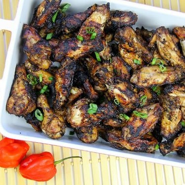 Grilled Jerk Chicken Wings Recipe | SideChef