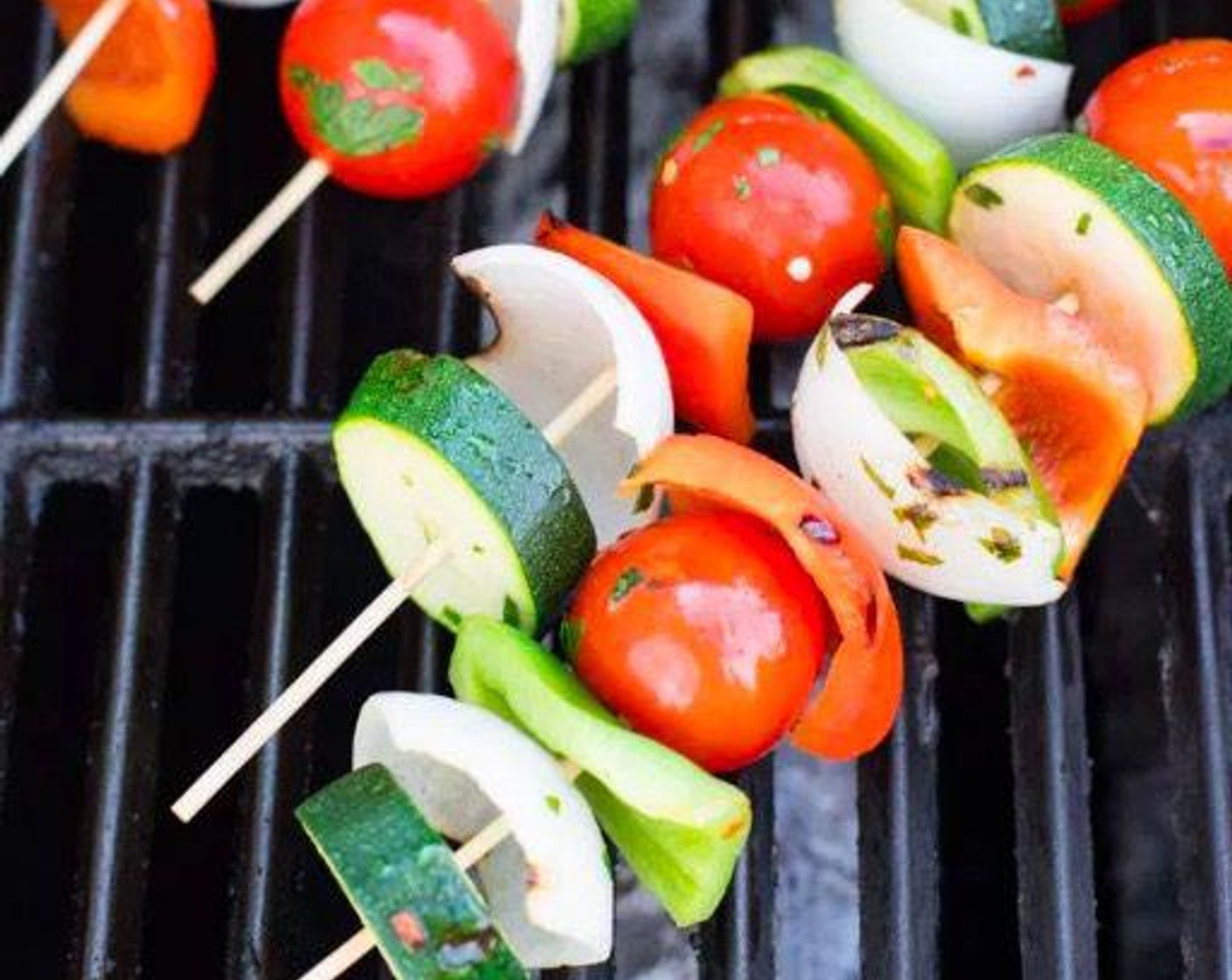 step 5 Grill kabobs for 15 minutes, flipping occasionally.