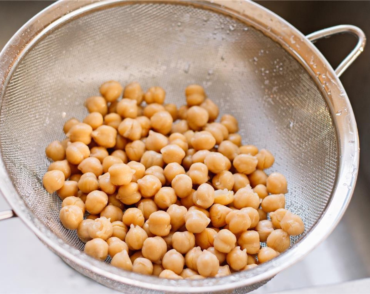 step 2 Drain and rinse the Canned Chickpeas (2 cups).