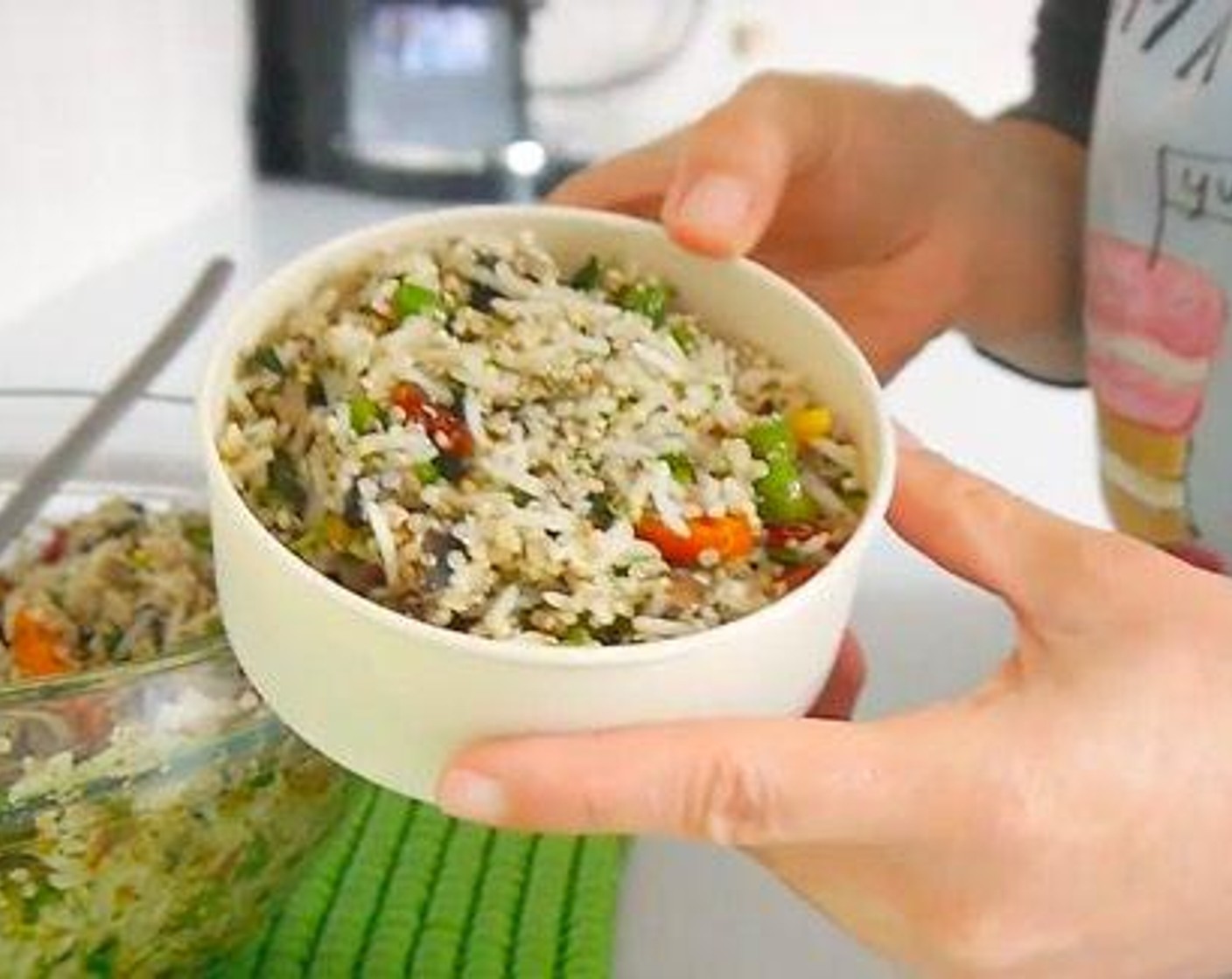 Quinoa, Rice, and Vegetable Spring Salad