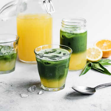 Triple Citrus Matcha Lemonade Recipe | SideChef