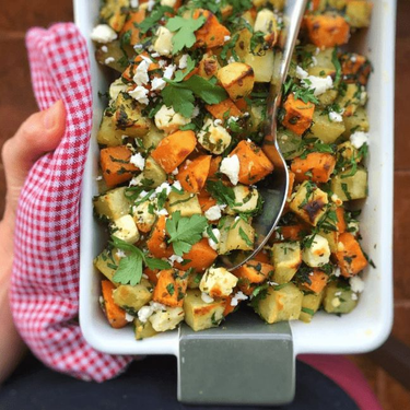 Sweet Potato Casserole with Feta Cheese Recipe | SideChef