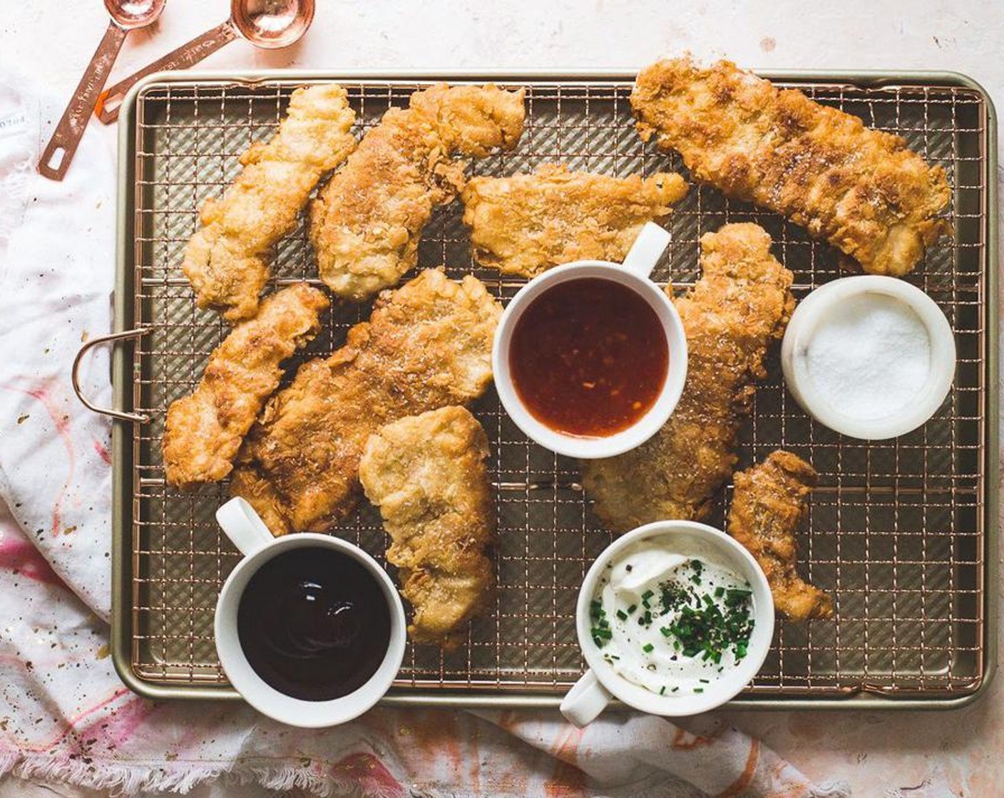 Homemade Pan Fried Chicken Fingers