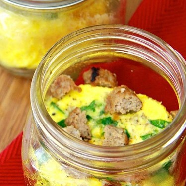 Protein Packed Breakfast in a Jar Recipe | SideChef